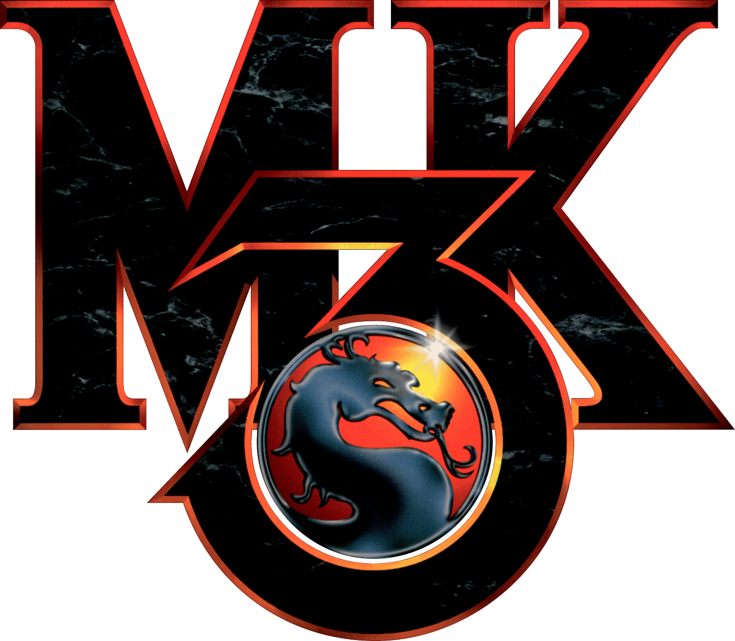 Mortal Kombat 3 logo for Playstation